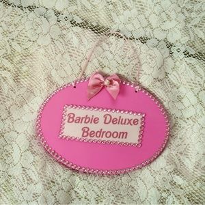 Barbie Home Decor Sign